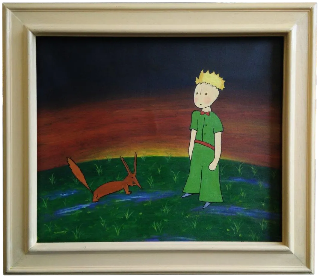 Little prince — painting