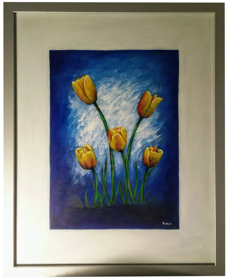 Tulips — painting