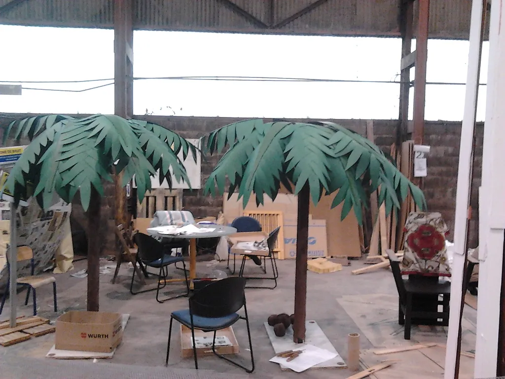 Palm trees